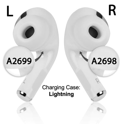 AirPods Pro 2 variante Lightning panoramica numeri di modello per identificazione