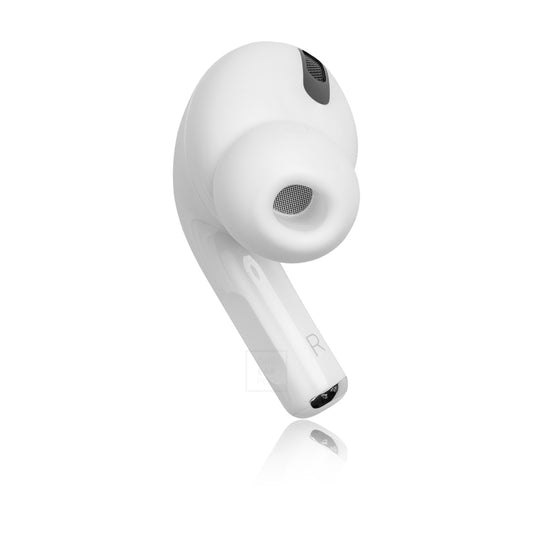 Apple AirPods Pro 1 rechts – Detailansicht mit Silikon-Ohrstöpsel