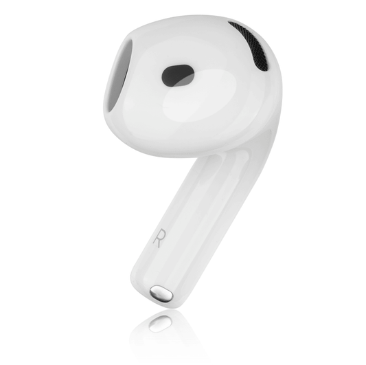 Apple AirPods 4. Generation rechter Ohrhörer einzeln – Hauptansicht