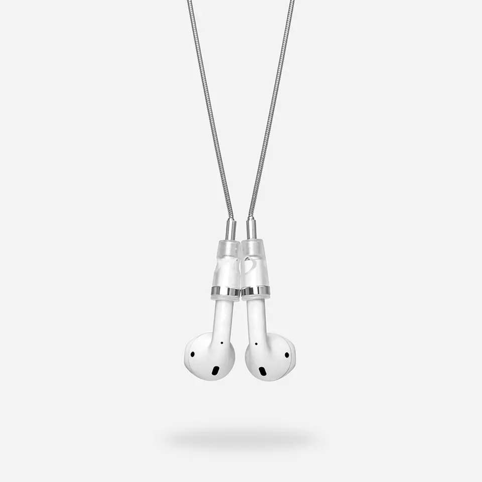 AirPods Kette Vittorio – Tragebeispiel mit AirPods Pro