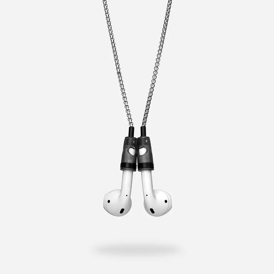 AirPods Necklace "Vittorio" Magnetic | Strap for headphones with silicone | Necklace