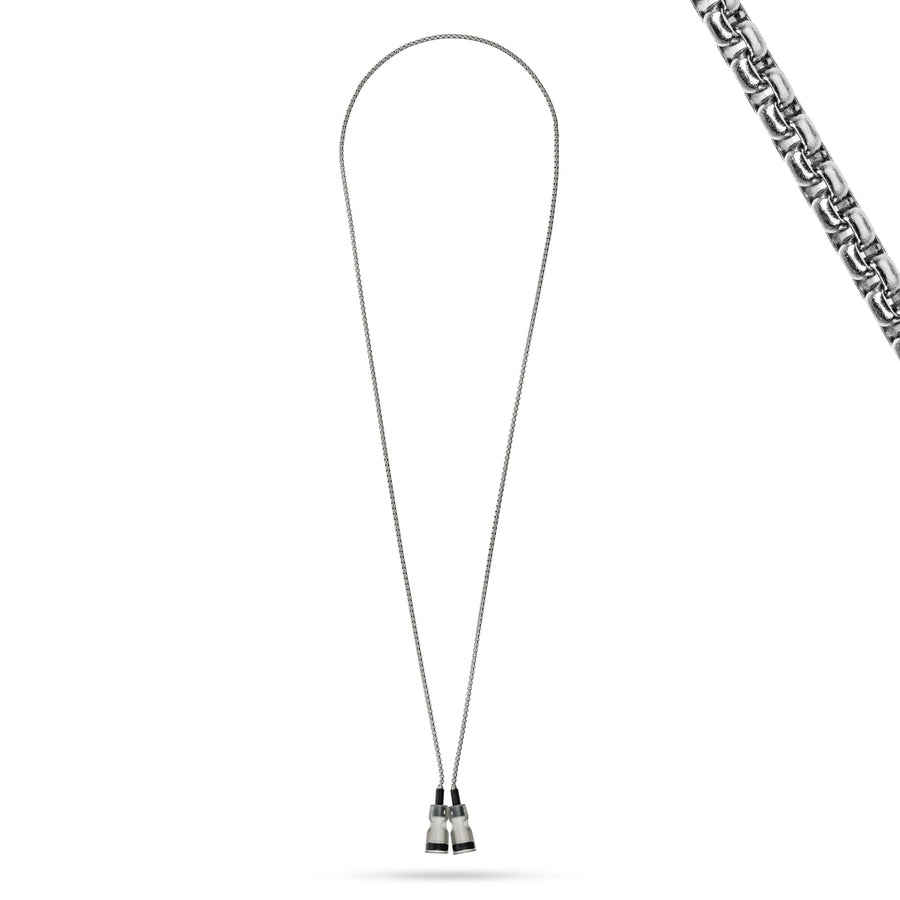 Cadena AirPods “Vittorio” magnética | Correa para auriculares con silicona | Collar