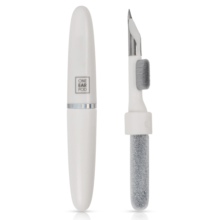 Kit di pulizia professionale per cuffie Bluetooth Airpods 3 in 1 con spazzola. Set di pulizia per auricolari e custodia