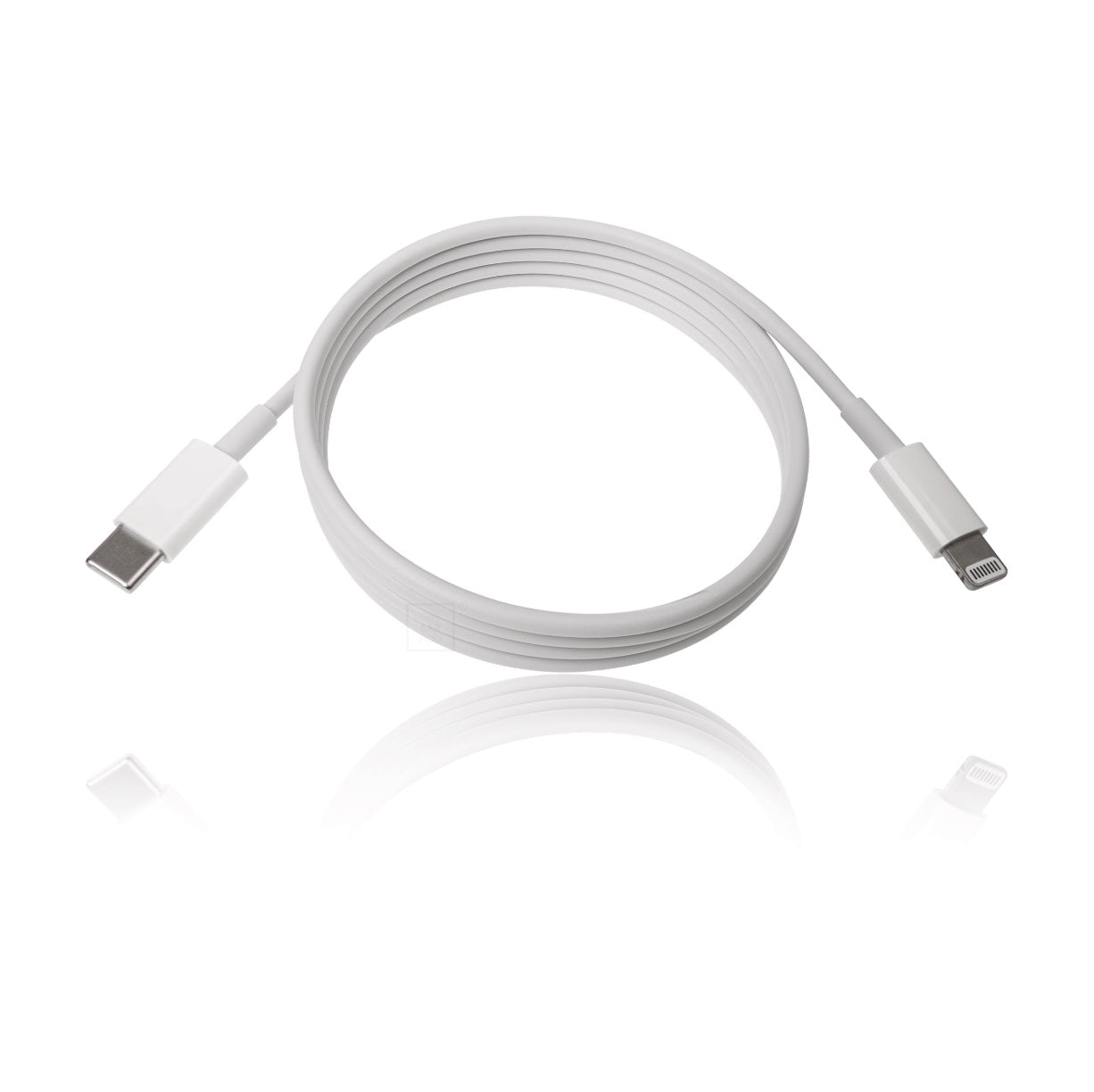 Apple Lightning to USB-C cable connectors detail view