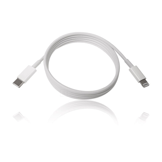 Apple Lightning auf USB-C Kabel – Detailansicht der Anschlüsse